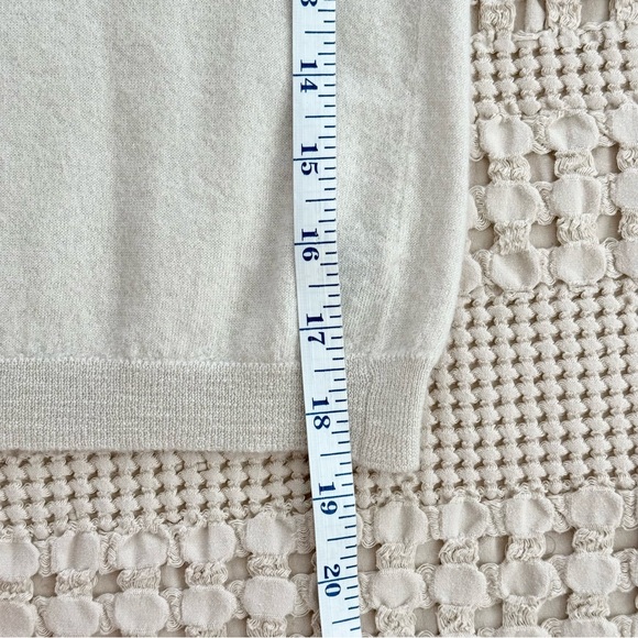 Manrico tan 100% cashmere Made in Italy cardigan sweater set size EU 40 (US 4) - Picture 4 of 16